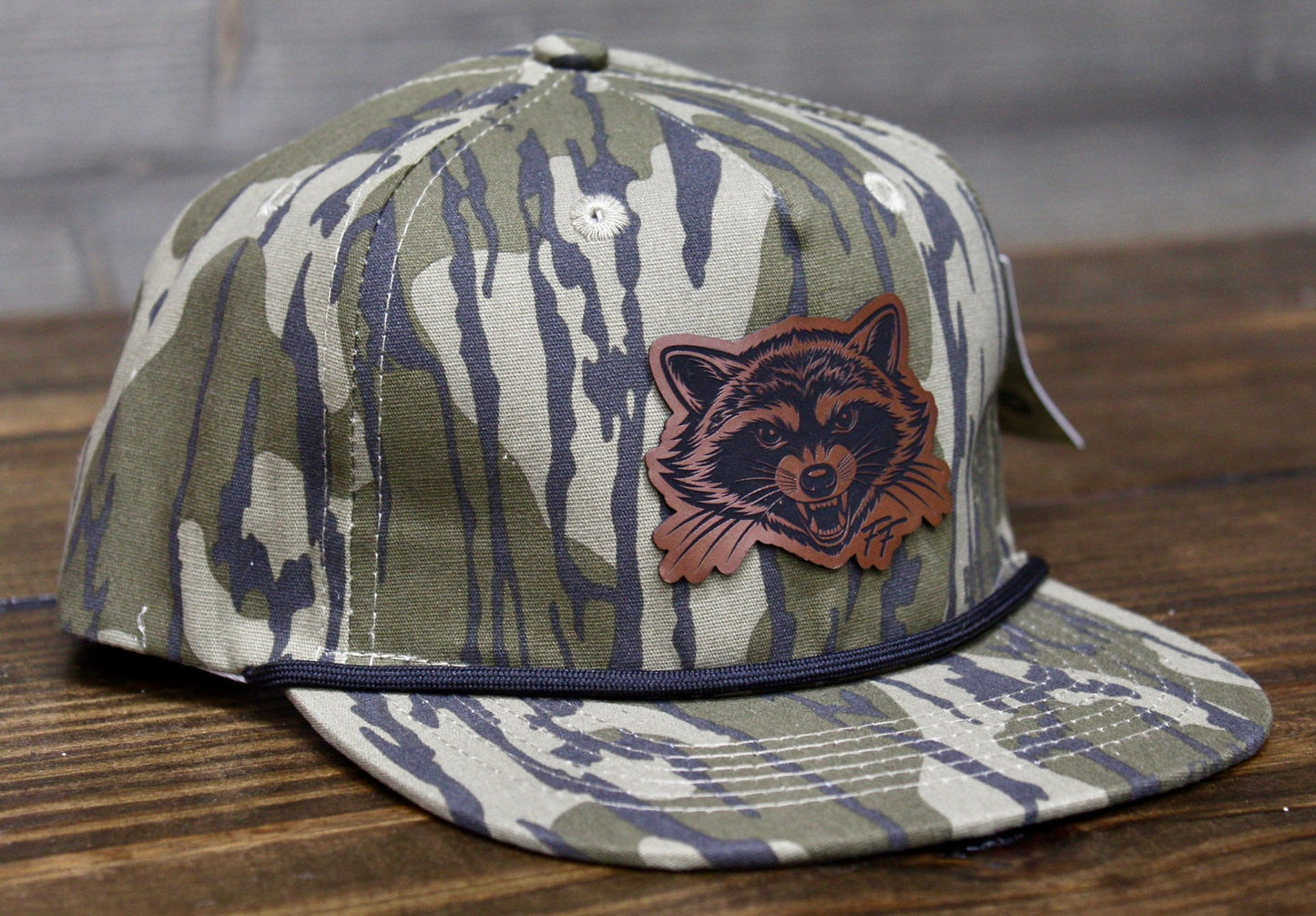 Youth Bottomland/Racoon Rope Hat