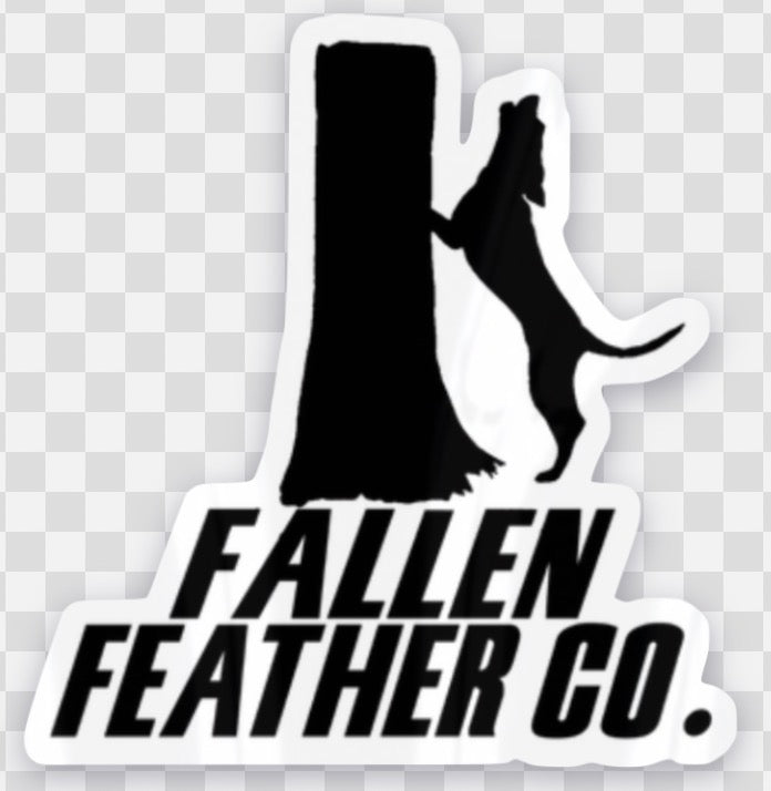 Fallen Feather Treed Dog