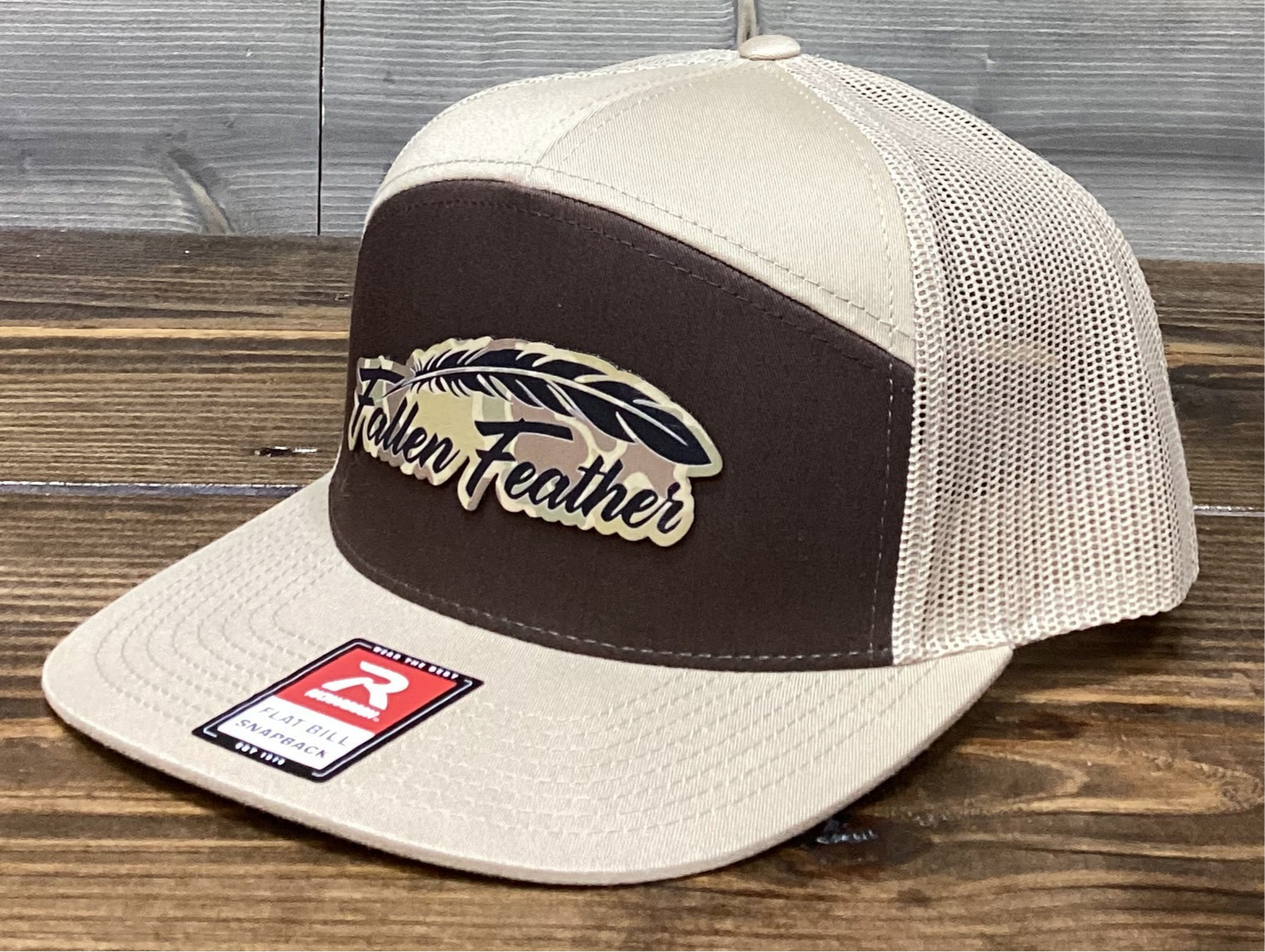 Camo FF Patch 7 Panel Hat