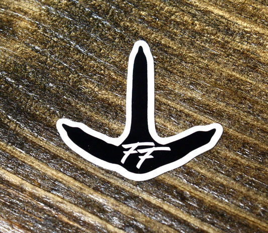 Turkey Track Sticker