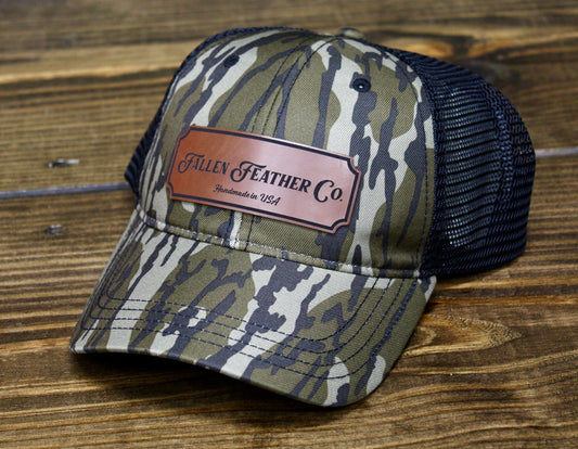 Bottomland/Leather Patch Richardson SnapBack