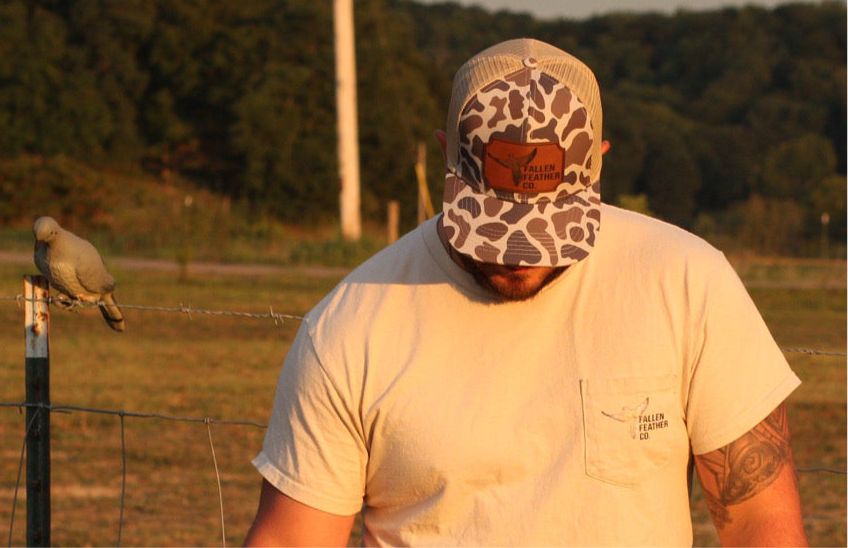 Flying Dove Old School Camo Hat