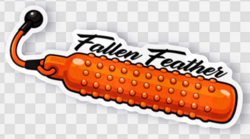 Fallen Feather Dog Bumper Sticker