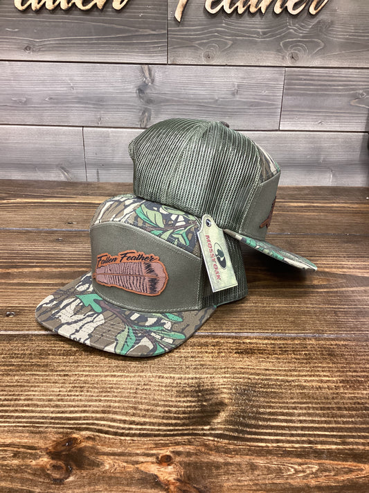 Mossy Oak Greenleaf 7panel Turkey Feather Patch