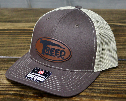 Brown/Leather Treed Patch 112