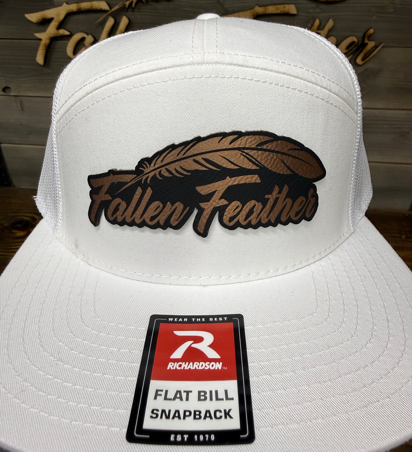 White Richardson 7panel - Copper OG patch