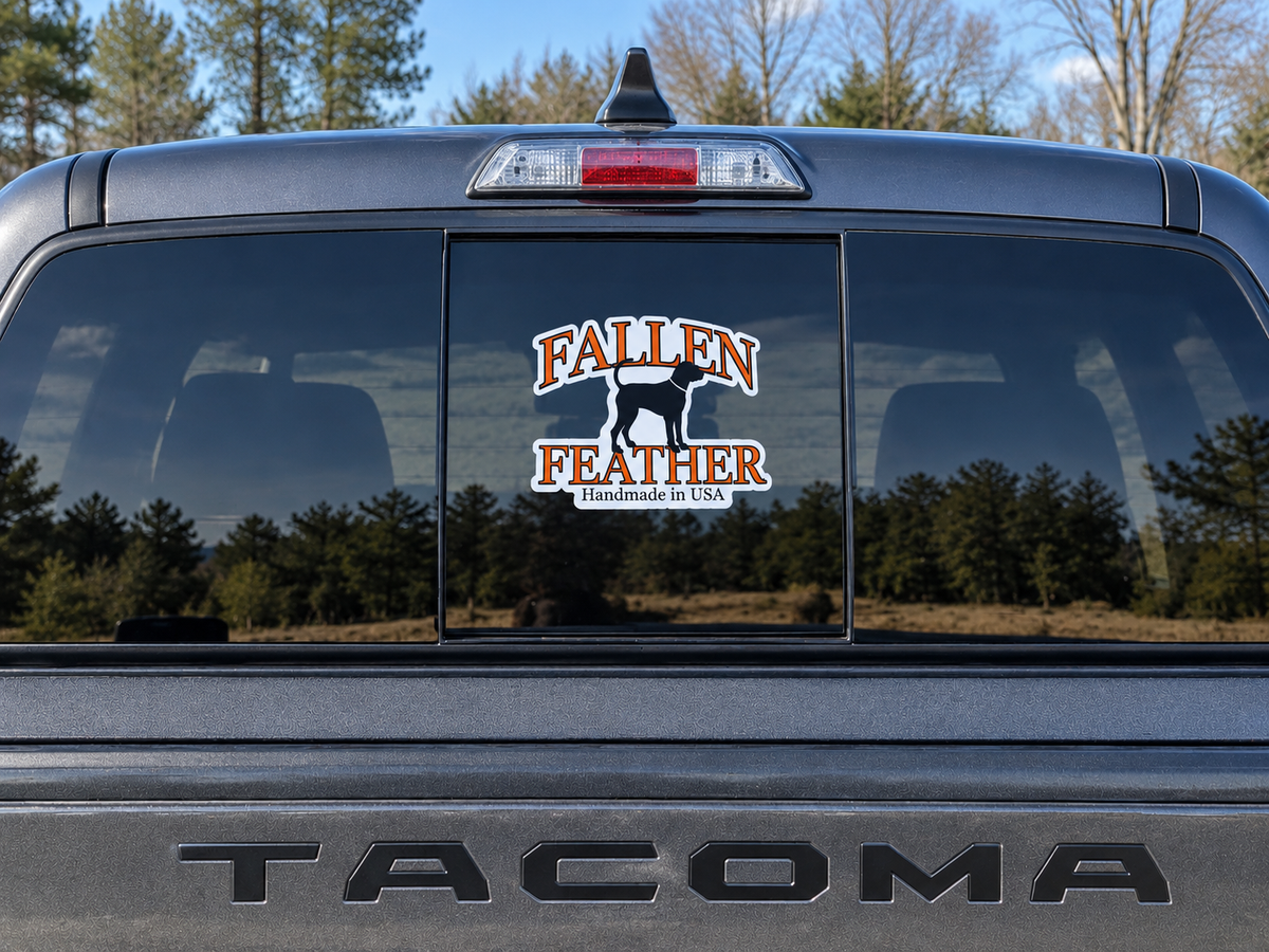 Fallen Feather Hound Sticker