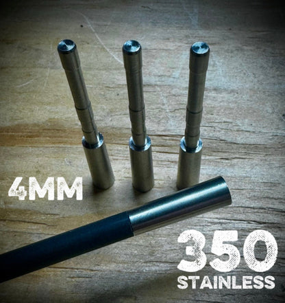 Tomahawk .165 stainless steel outsert. 6pk
