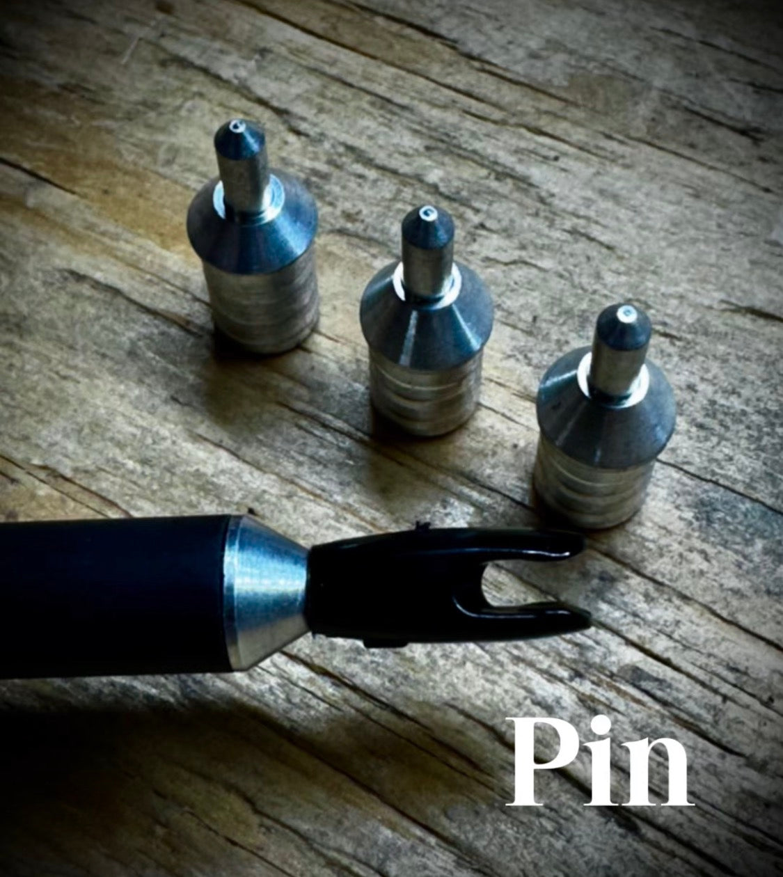 Pin nock & bushing 6pk “black”