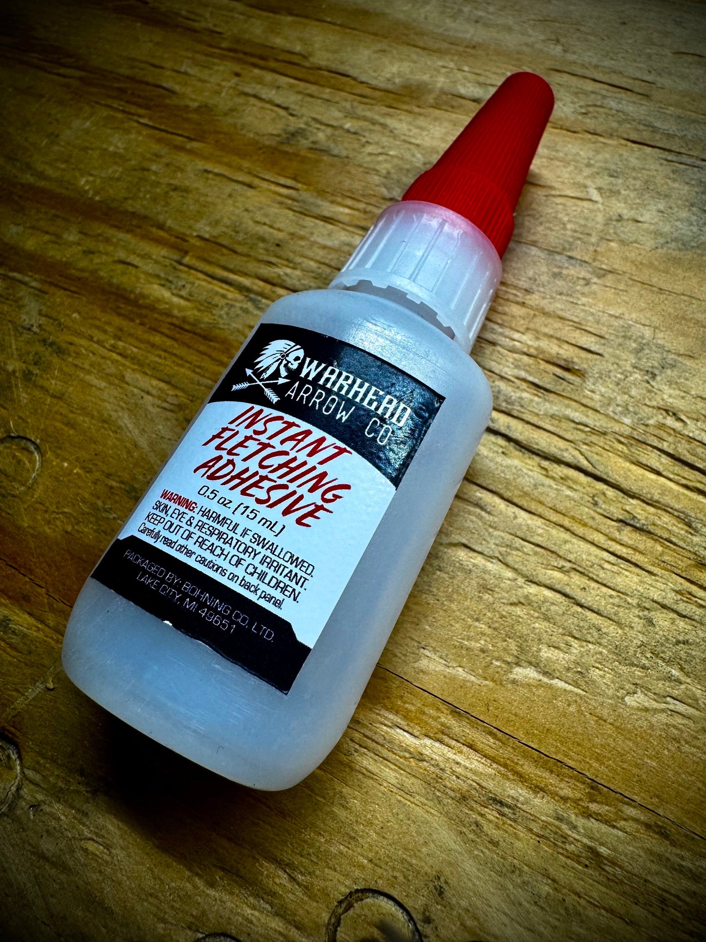 Warhead Arrow Co. Instant Fletching Adhesive 0.5 oz
