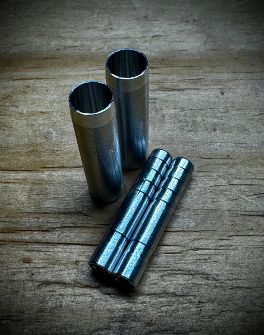 .204/5mm alluminum hidden insert/sleeve combo. 6pk